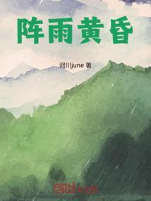 黄昏时下雨的情景